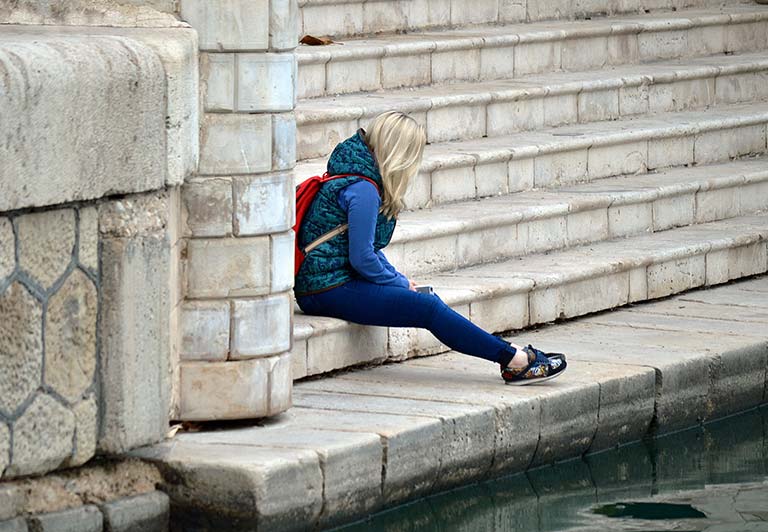 Steps by the Water